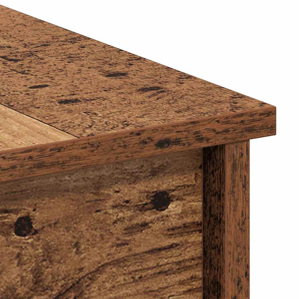 Couchtisch Altholz 102 x 50,5 x 46,5 cm Holzwerkstoff