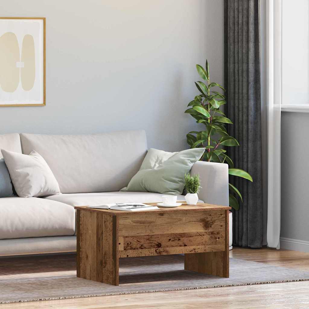 Couchtisch Altholz 102 x 50,5 x 46,5 cm Holzwerkstoff