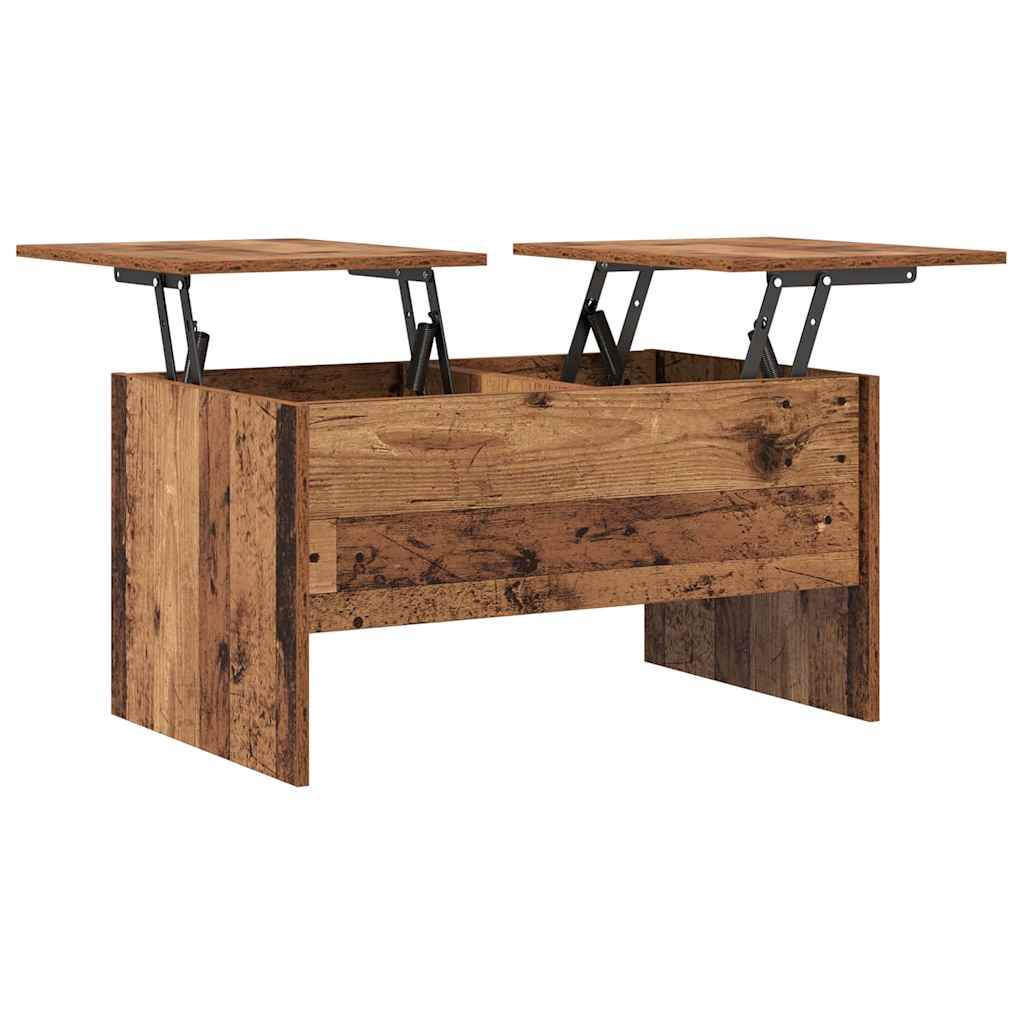 Couchtisch Altholz 102 x 50,5 x 46,5 cm Holzwerkstoff