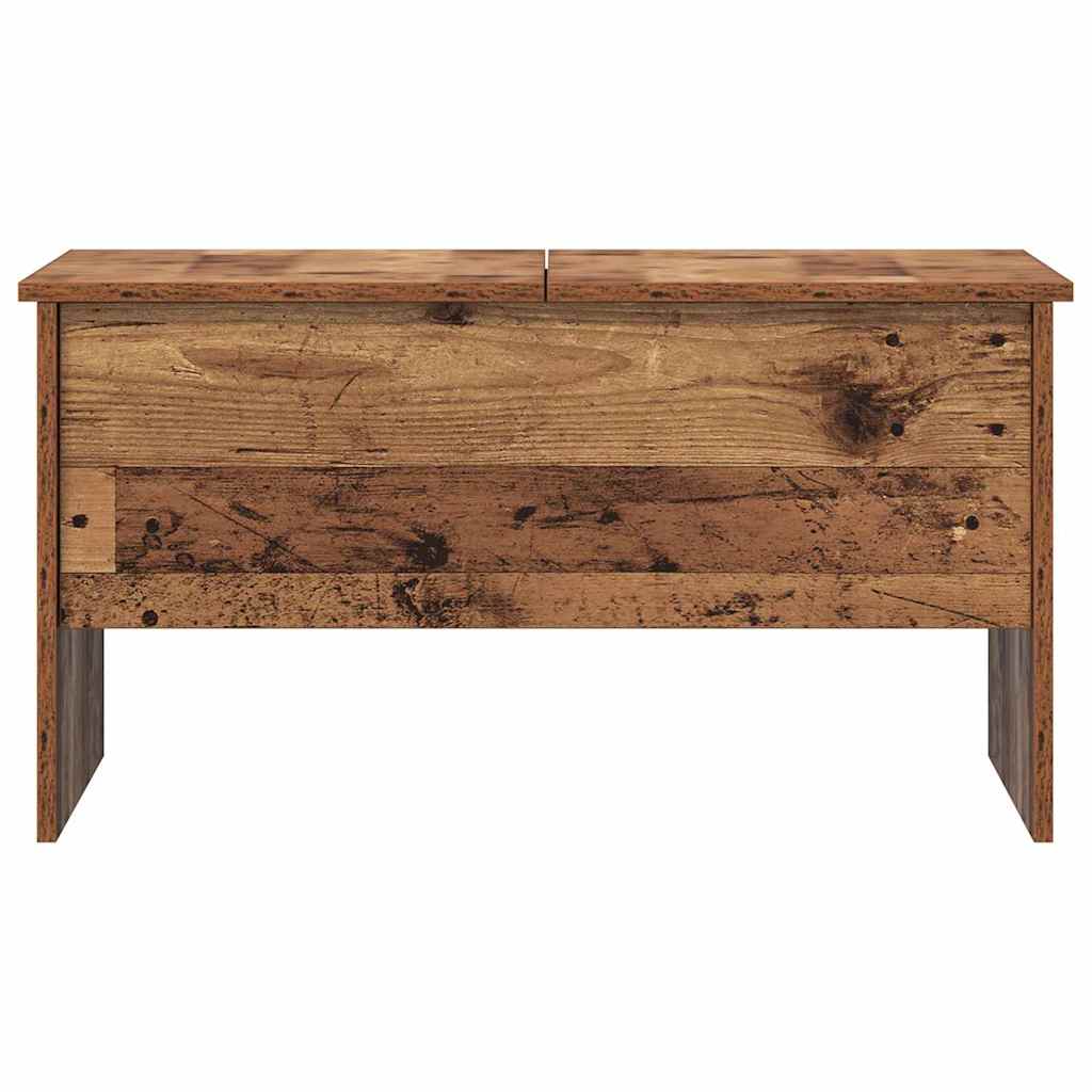 Couchtisch Altholz 102 x 50,5 x 46,5 cm Holzwerkstoff
