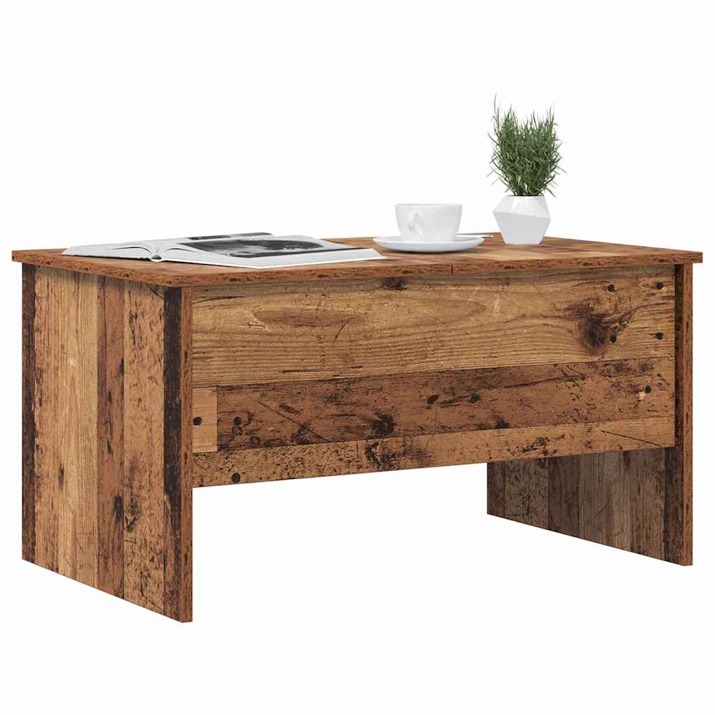 Couchtisch Altholz 102 x 50,5 x 46,5 cm Holzwerkstoff