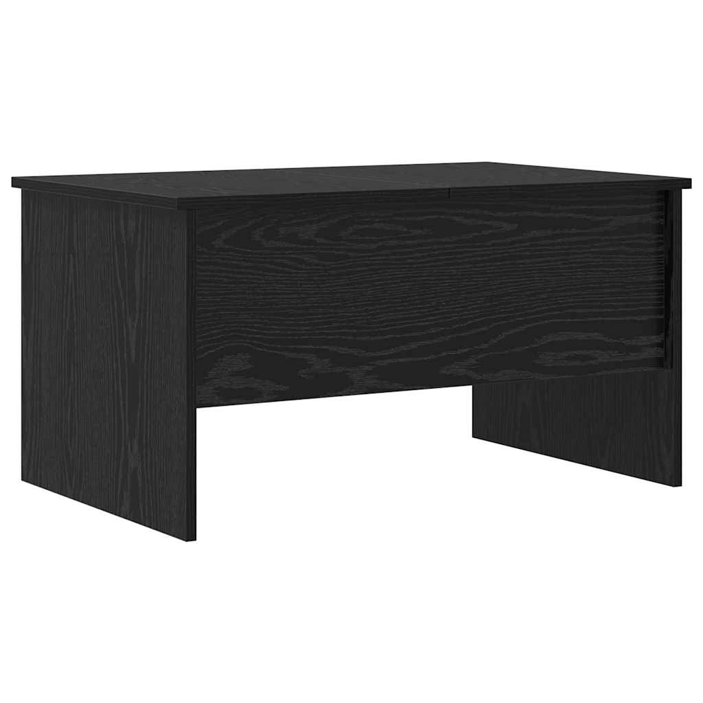Couchtisch Schwarz Eichen-Optik 102 x 50,5 x 46,5 cm