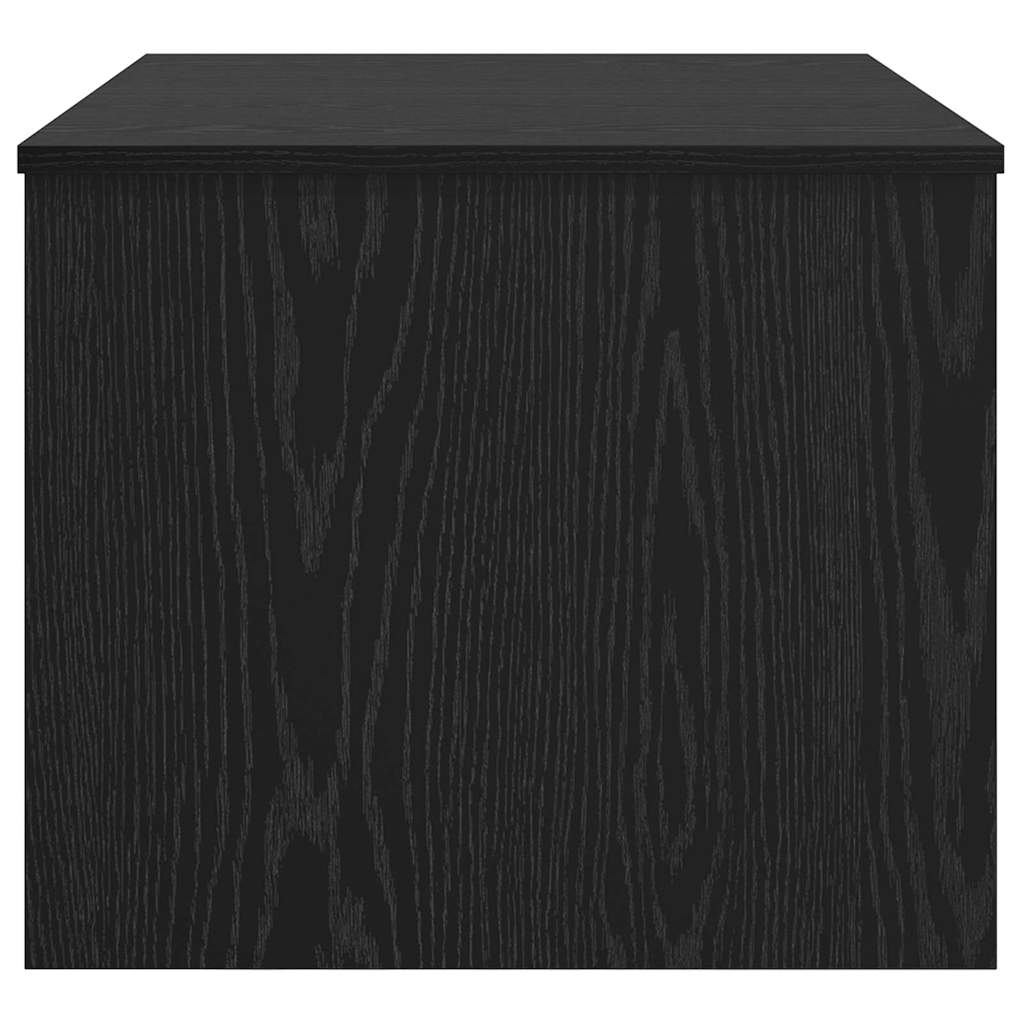 Couchtisch Schwarz Eichen-Optik 102 x 50,5 x 46,5 cm