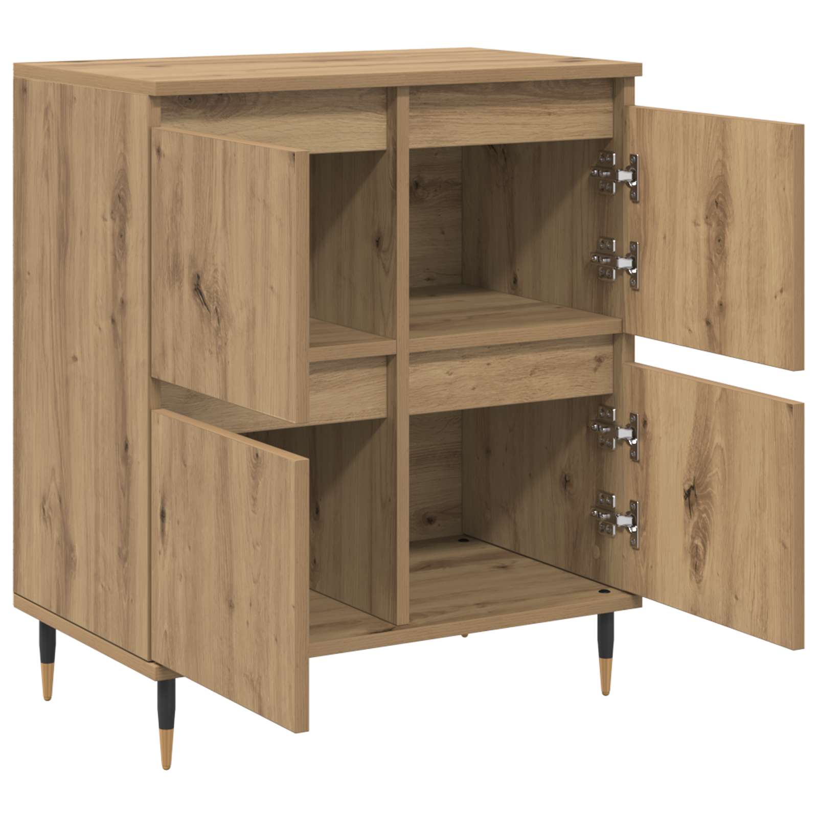 Sideboard Artisan-Eiche 60 x 35 x 70 cm