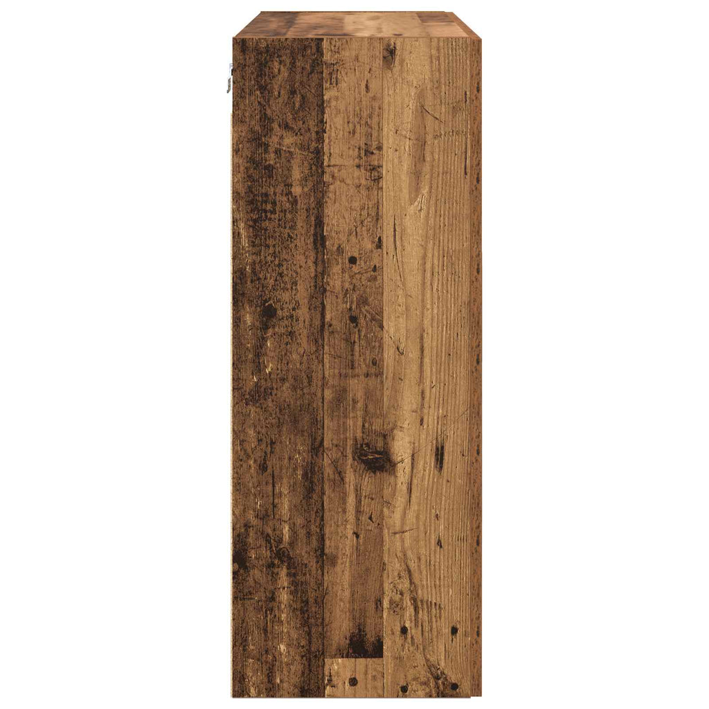 Wandschrank Altholz 69,5 x 34 x 90 cm Holzwerkstoff