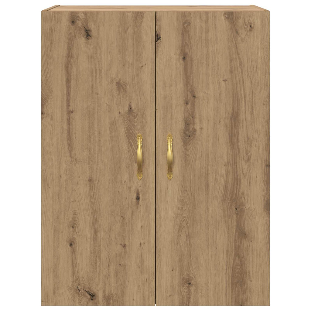 Wandschrank Artisan-Eiche 69,5 x 34 x 90 cm Holzwerkstoff