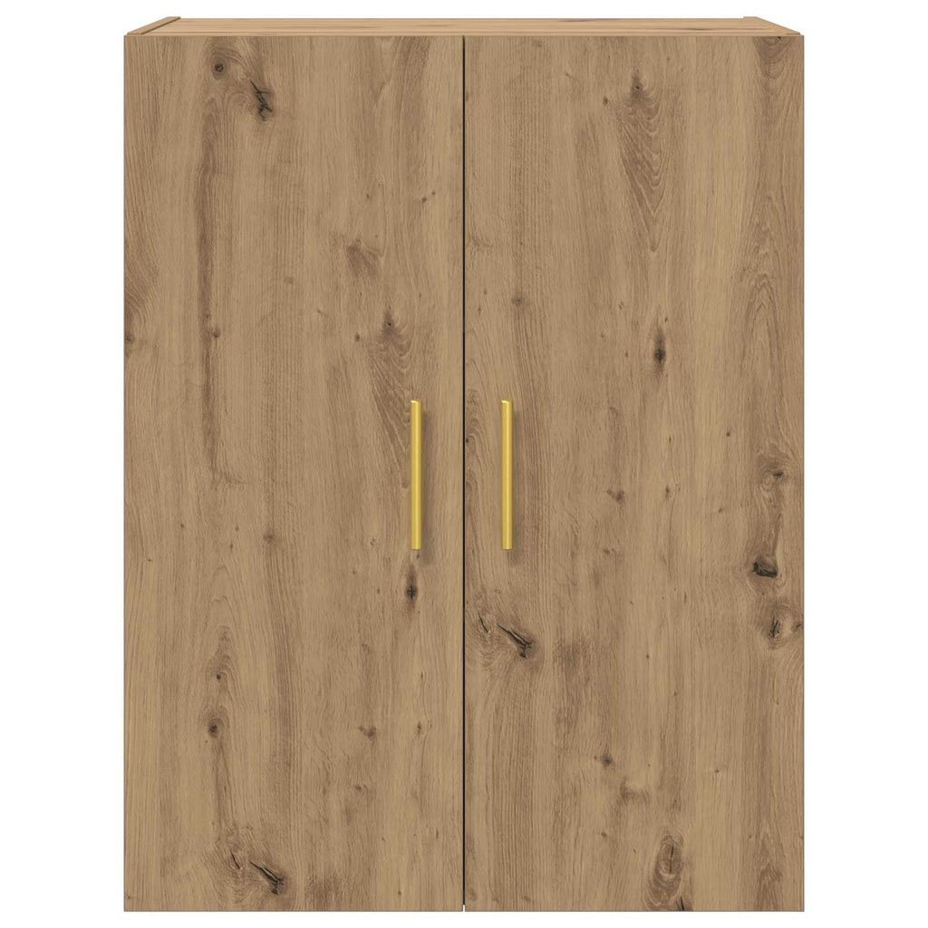 Wandschrank Artisan-Eiche 69,5 x 34 x 90 cm Holzwerkstoff