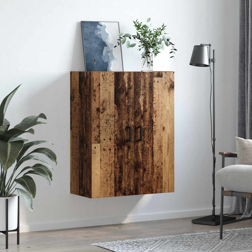 Wandschrank Altholz 69,5 x 34 x 90 cm Holzwerkstoff