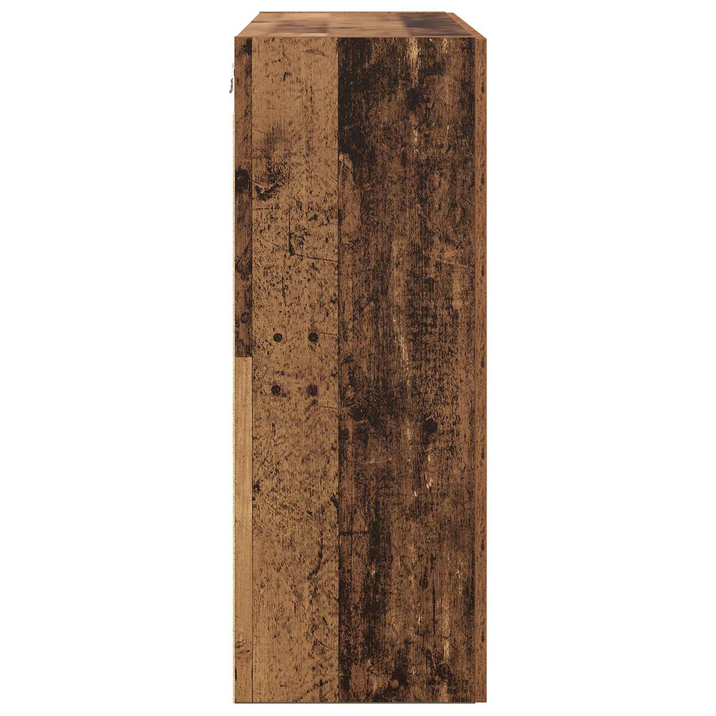Wandschrank Altholz 69,5 x 34 x 90 cm Holzwerkstoff