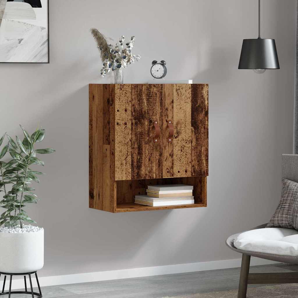 Wandschrank Wandmontiert Altholz 60 x 31 x 70 cm Holzwerkstoff