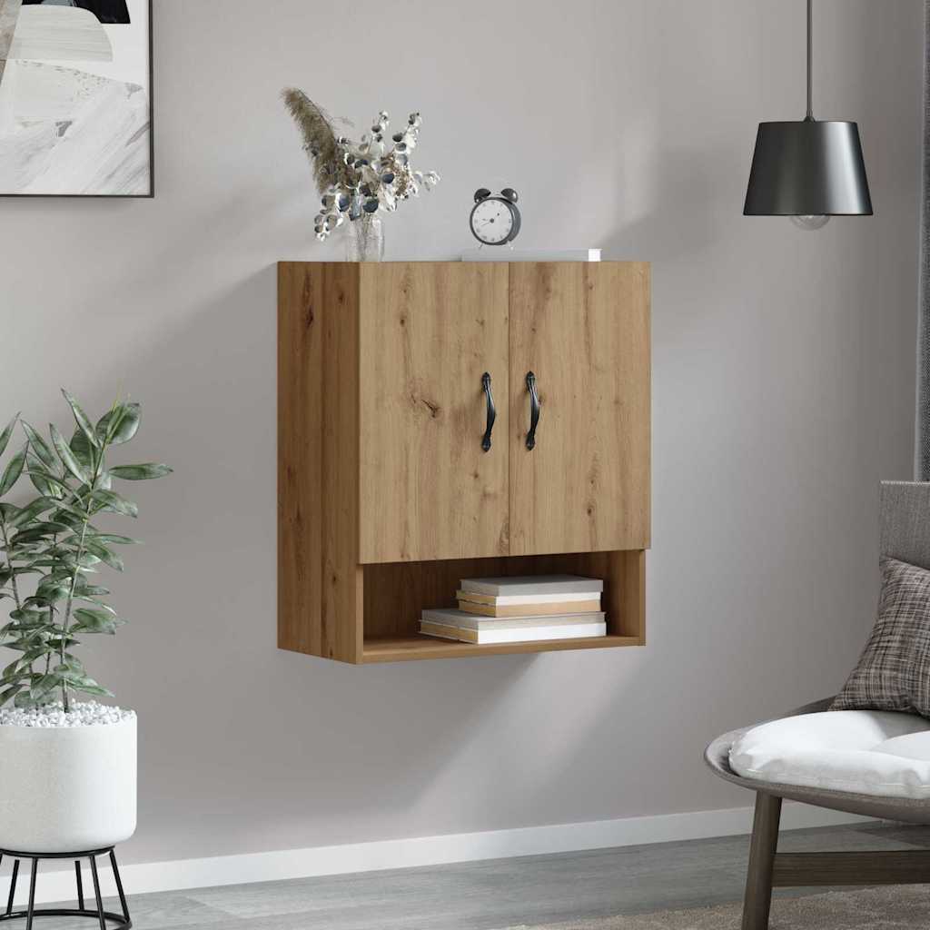 Wandschrank Artisan-Eiche 60 x 31 x 70 cm Holzwerkstoff