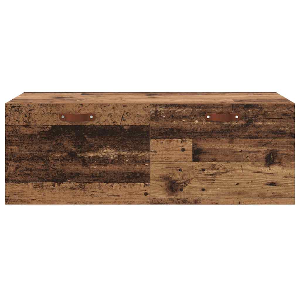 Wandschrank Altholz 100 x 36,5 x 35 cm Holzwerkstoff