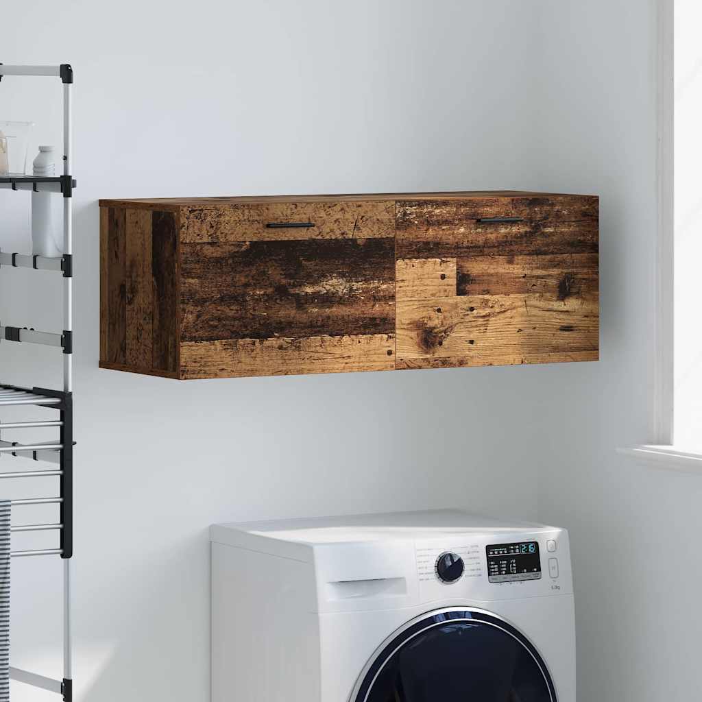 Wandschrank Altholz 100 x 36,5 x 35 cm Holzwerkstoff
