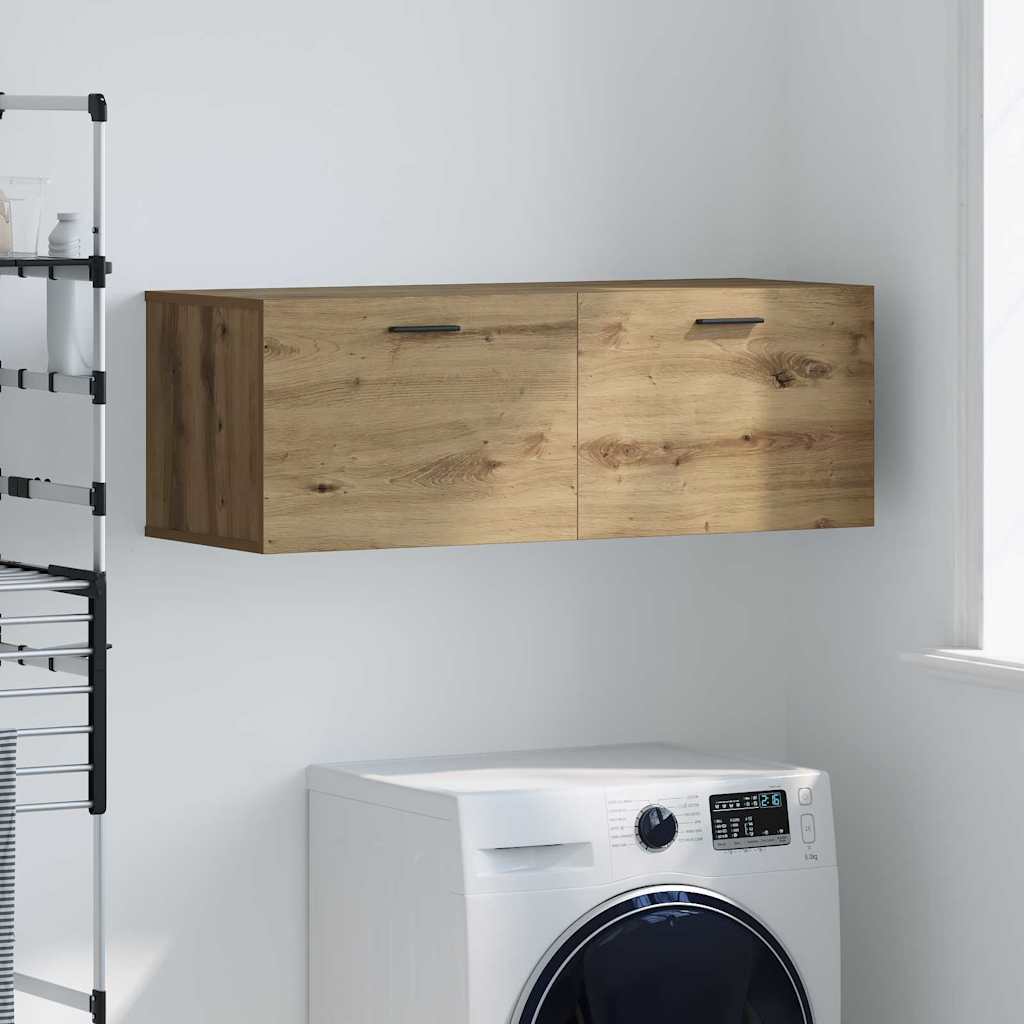 Wandschrank Artisan-Eiche 100 x 36,5 x 35 cm Holzwerkstoff