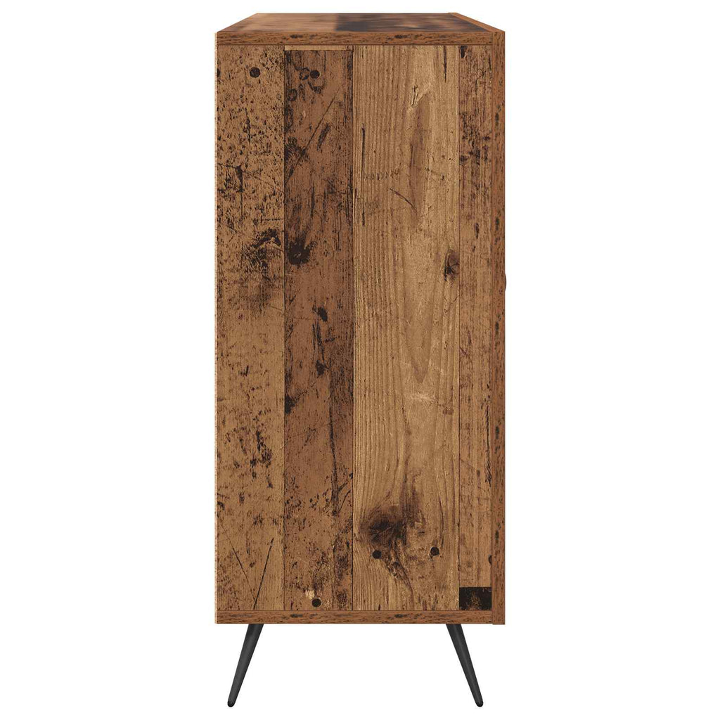 Sideboard Altholz 89,5 x 34 x 80 cm Holzwerkstoff