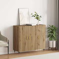 Sideboard Artisan-Eiche 90 x 34 x 80 cm Holzwerkstoff