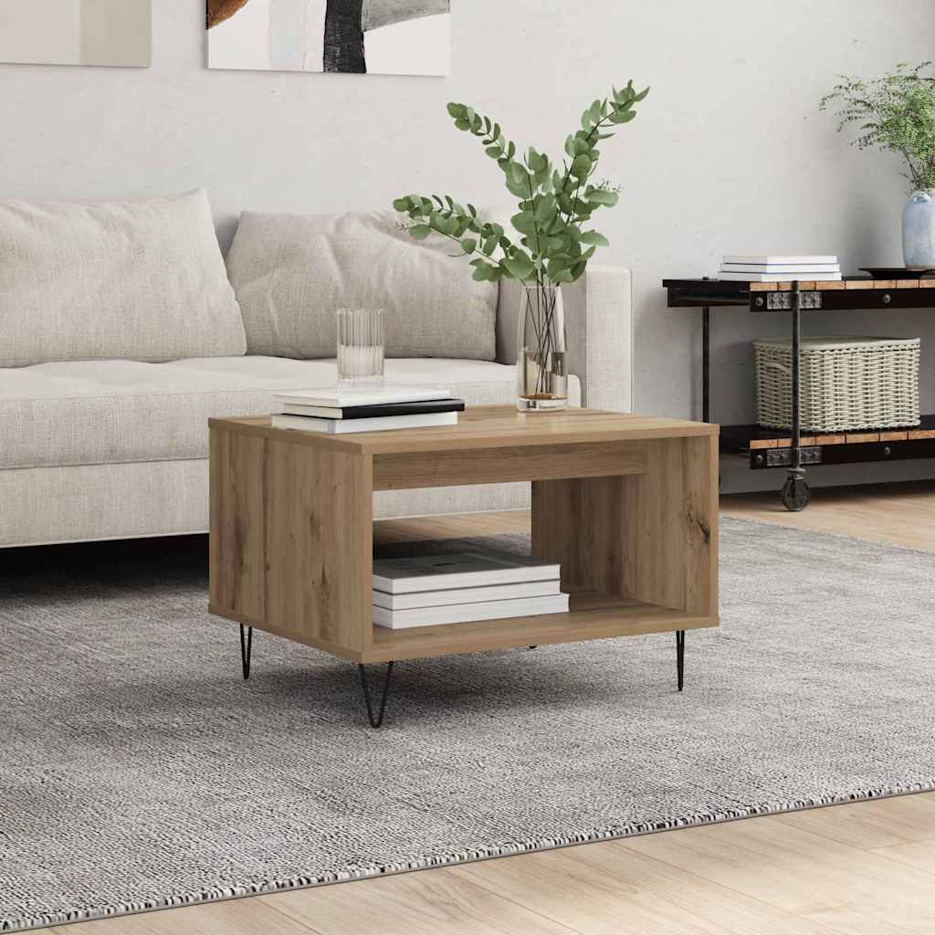 Couchtisch Artisan-Eiche 60 x 50 x 40 cm Holzwerkstoff