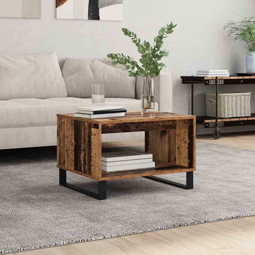 Couchtisch Altholz 60 x 50 x 40 cm Holzwerkstoff