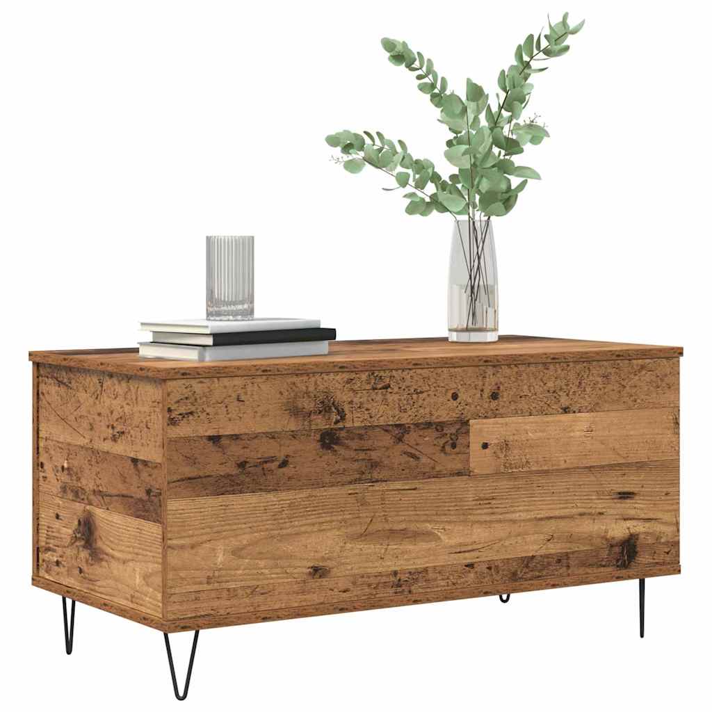 Couchtisch Altholz 90 x 44.5 x 45 cm Holzwerkstoff