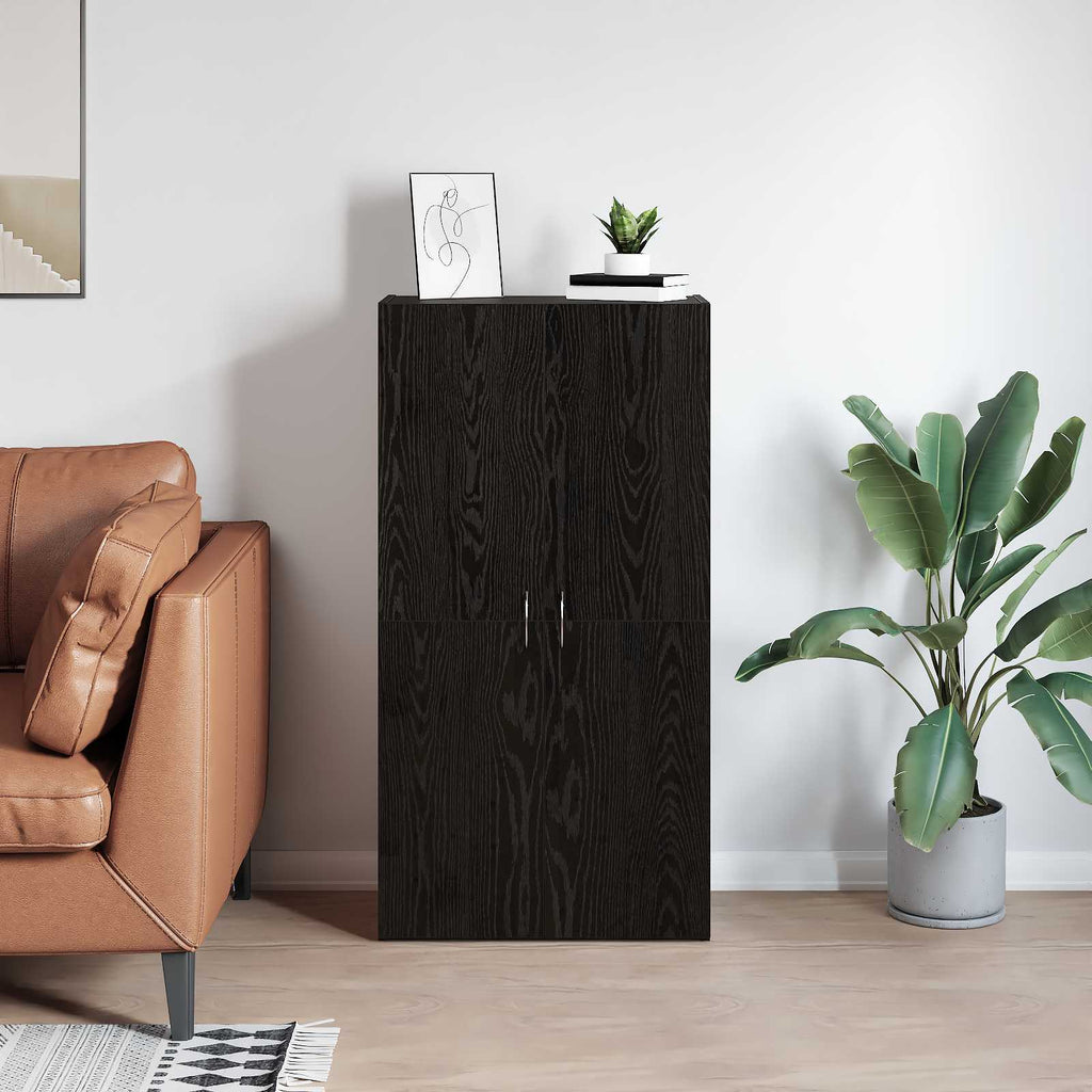 Büroschrank Artisan-Eiche 60 x 32 x 115 cm Holzwerkstoff