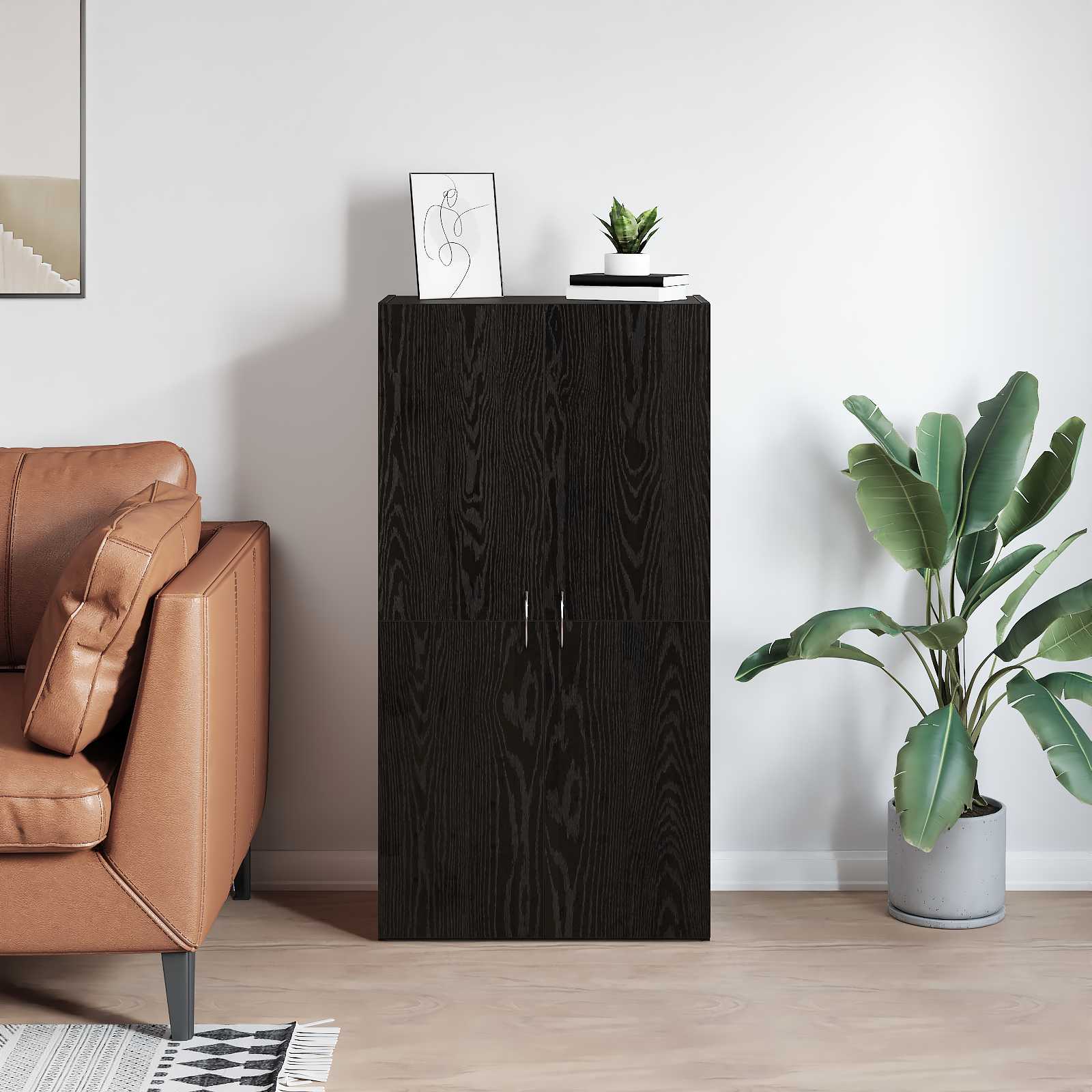 Büroschrank Artisan-Eiche 60 x 32 x 115 cm Holzwerkstoff