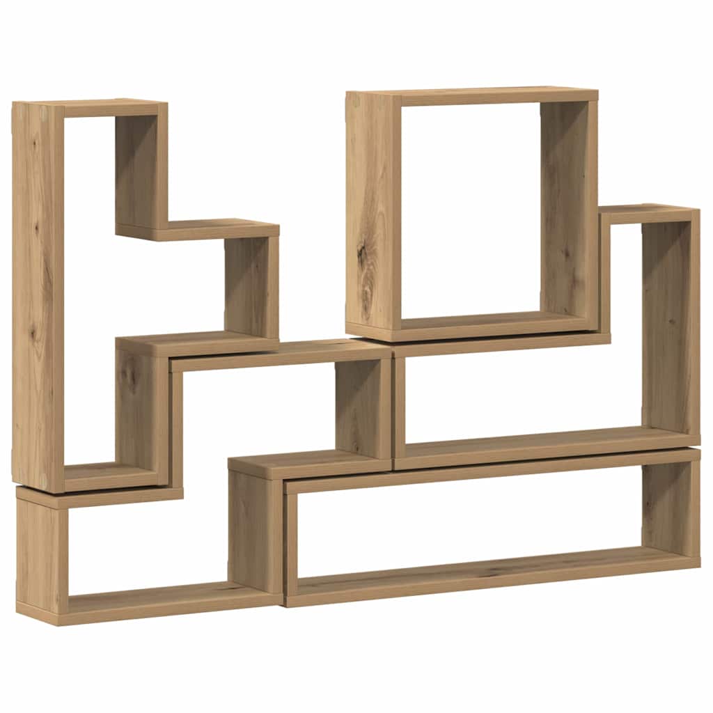 Wandregal Wandmontiert Artisan-Eiche 96 x 12 x 64 cm