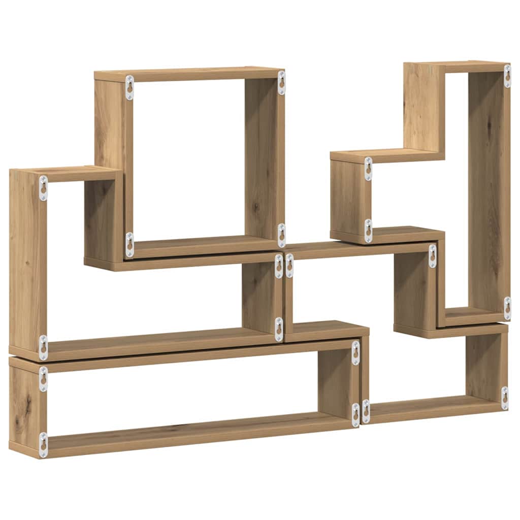 Wandregal Wandmontiert Artisan-Eiche 96 x 12 x 64 cm