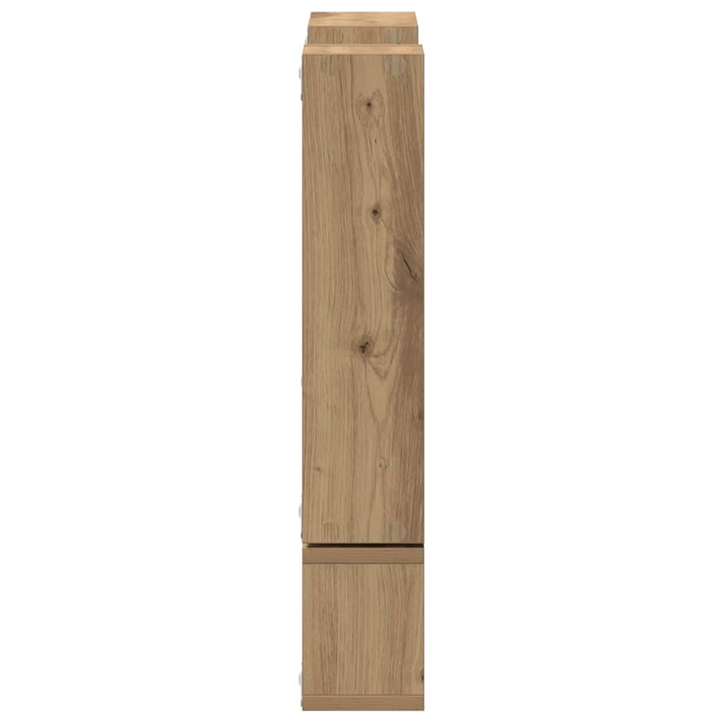 Wandregal Wandmontiert Artisan-Eiche 96 x 12 x 64 cm