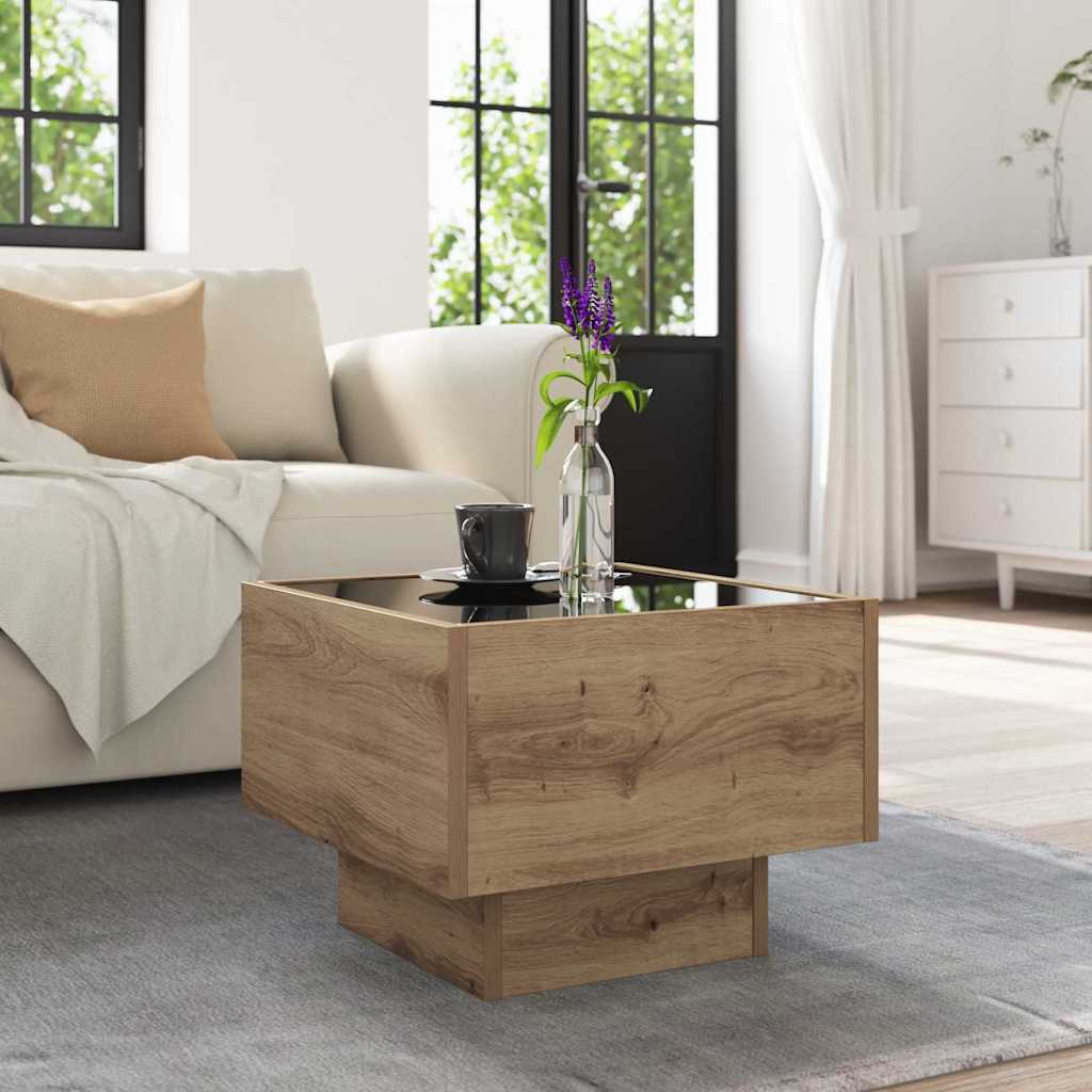 Couchtisch Artisan-Eiche 40 x 40 x 30 cm Holzwerkstoff