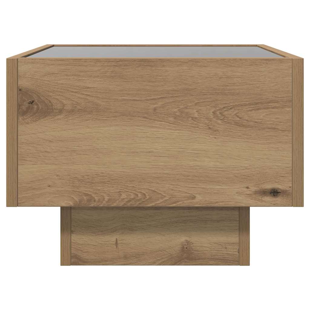 Couchtisch Artisan-Eiche 40 x 40 x 30 cm Holzwerkstoff