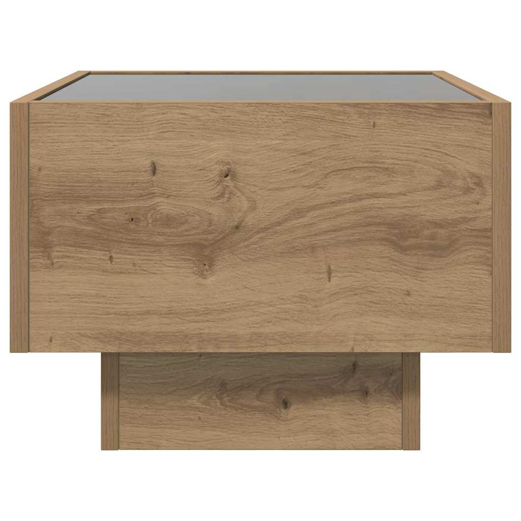 Couchtisch Artisan-Eiche 40 x 40 x 30 cm Holzwerkstoff