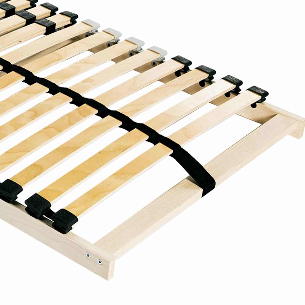 Bett-Lattenrost Braun 100 x 190 cm Massivholz Buche