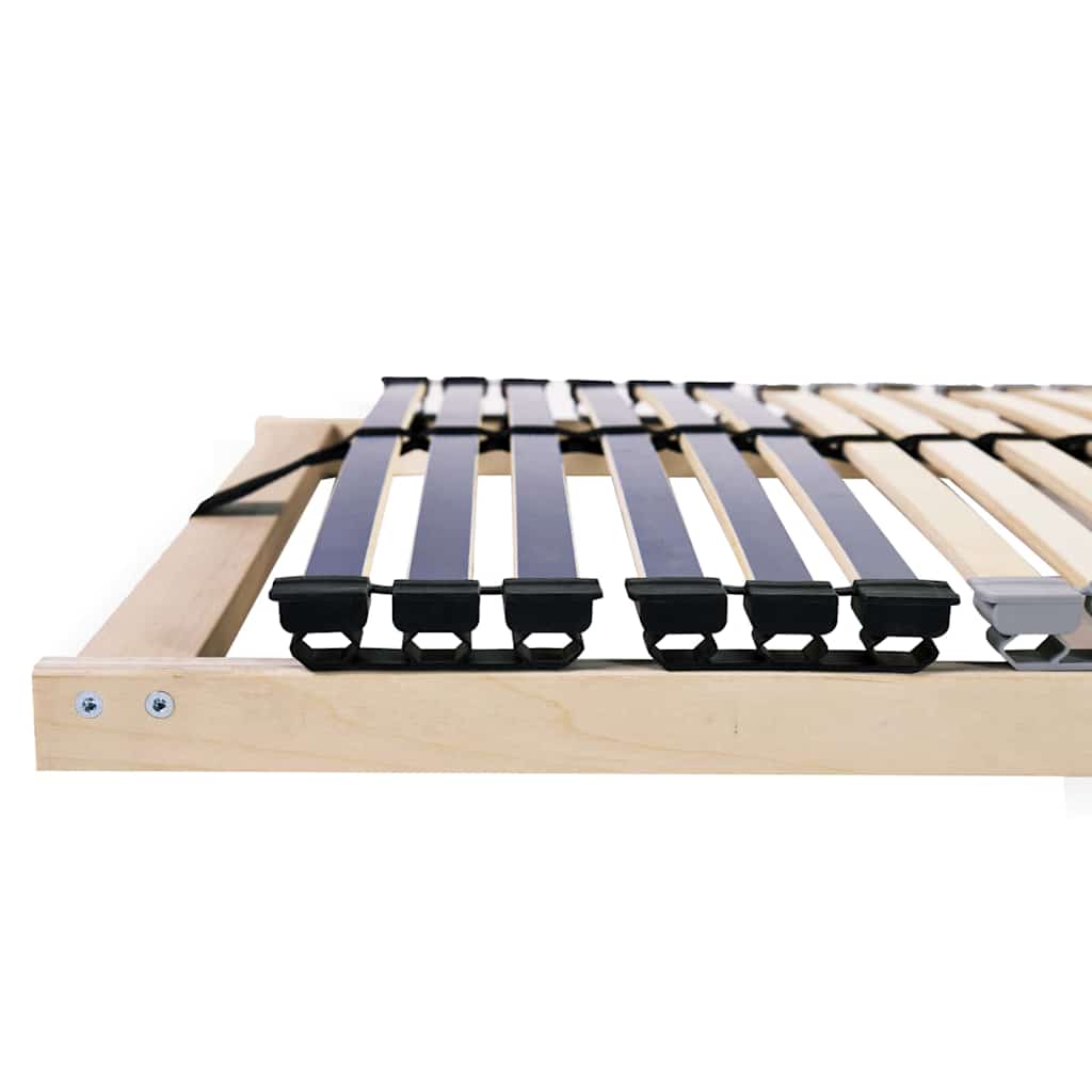 Bett-Lattenrost Braun 90 x 190 cm Massivholz Buche