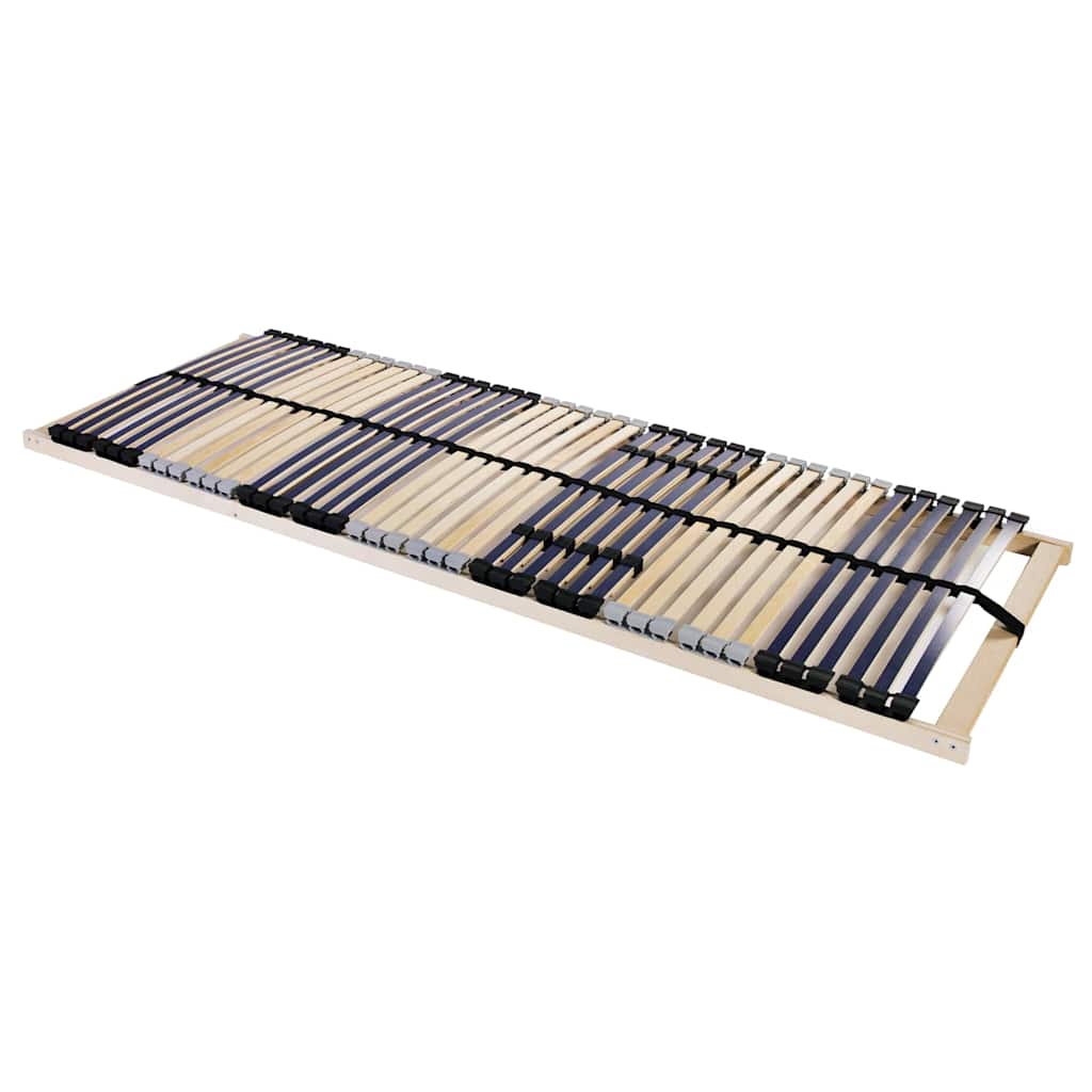 Bett-Lattenrost Braun 100 x 190 cm Massivholz Buche