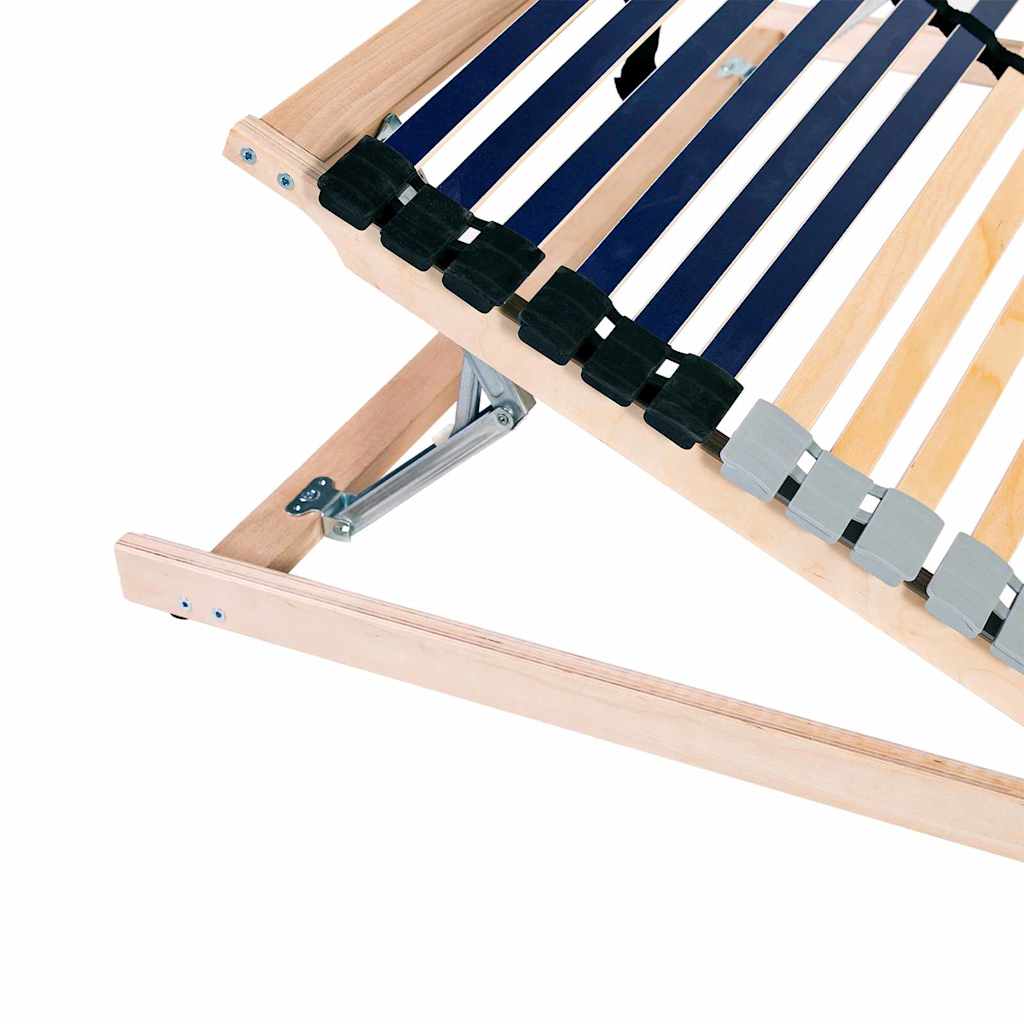 Bett-Lattenrost Braun 90 x 190 cm Massivholz Buche