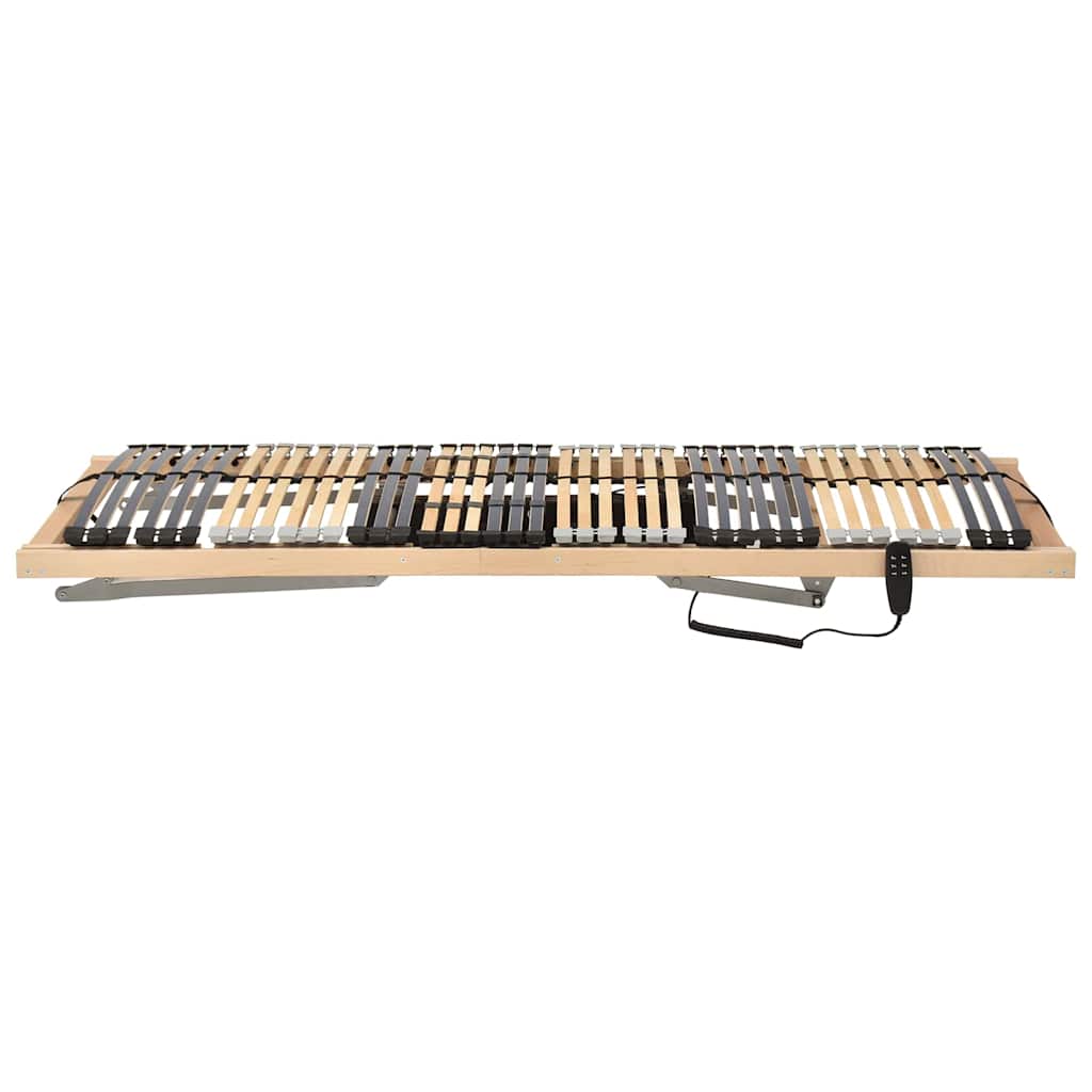 Bett-Lattenrost Braun 80 x 190 cm Massivholz Buche