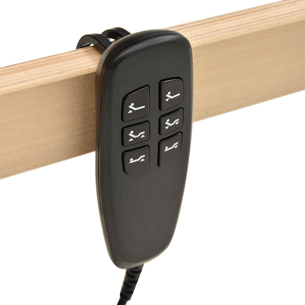Bett-Lattenrost Braun 90 x 190 cm Massivholz Buche
