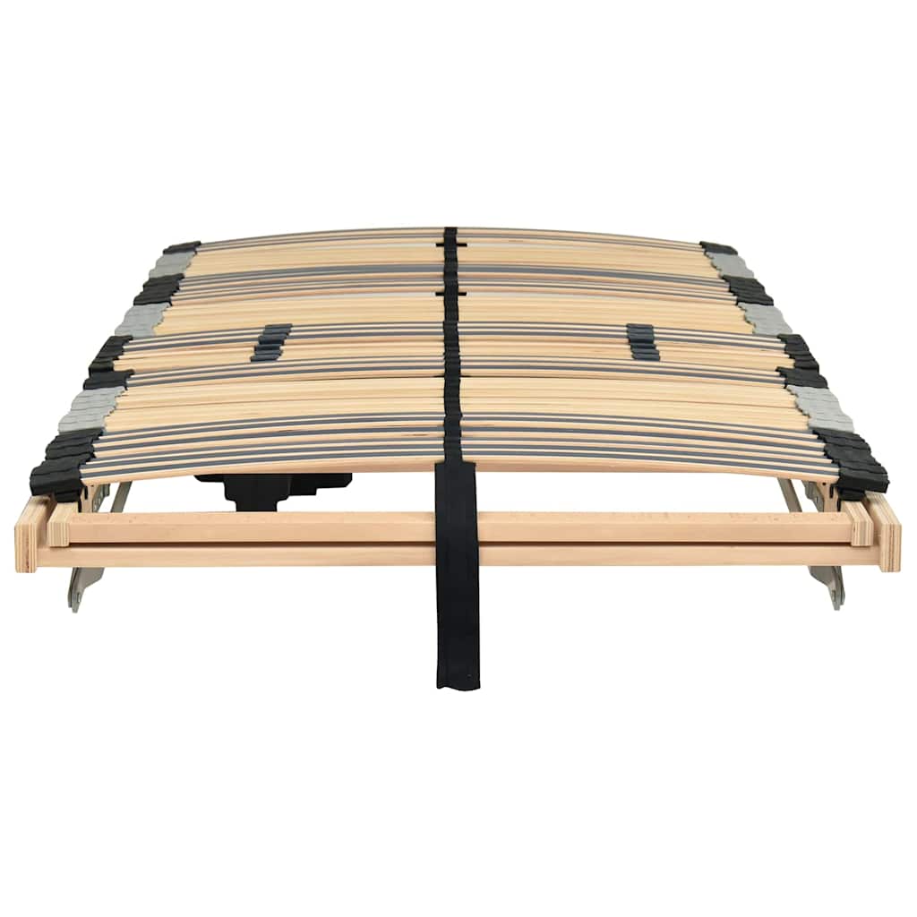 Bett-Lattenrost Braun 100 x 190 cm Massivholz Buche