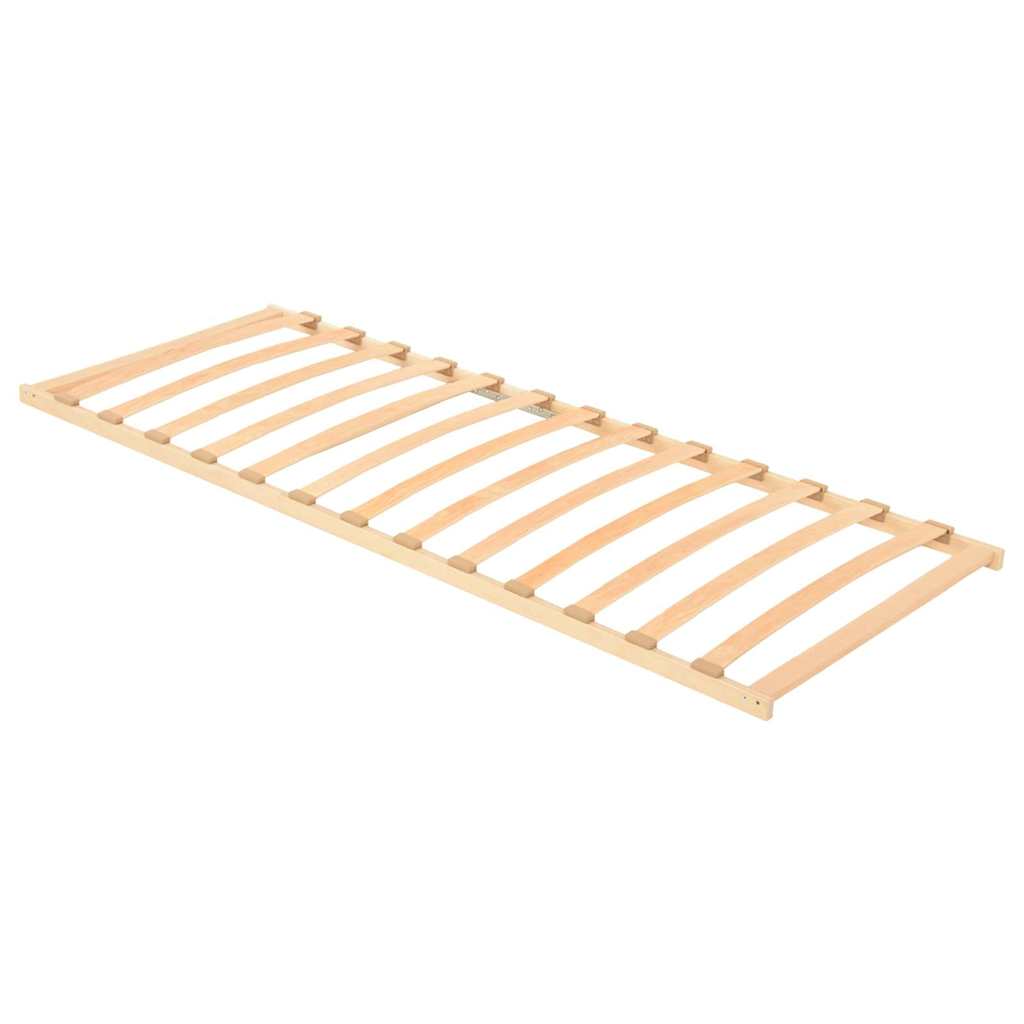 Bett-Lattenrost Braun 80 x 190 cm Massivholz Buche