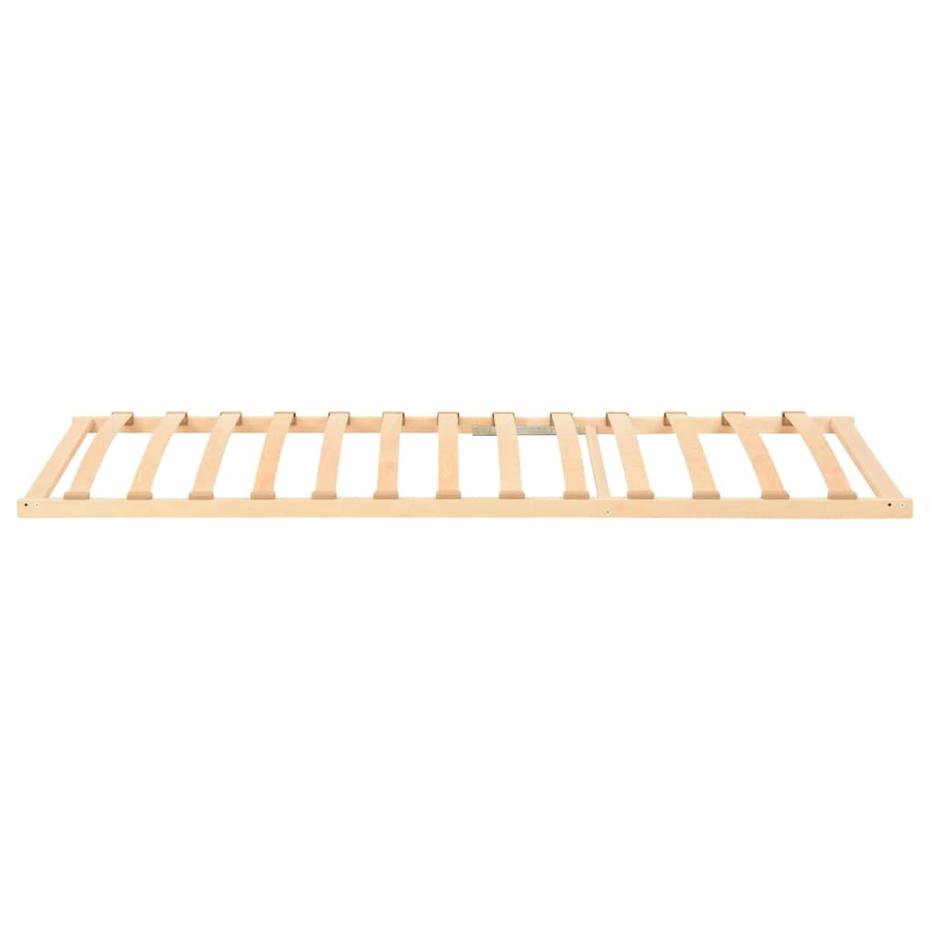 Bett-Lattenrost Braun 90 x 190 cm Massivholz Buche