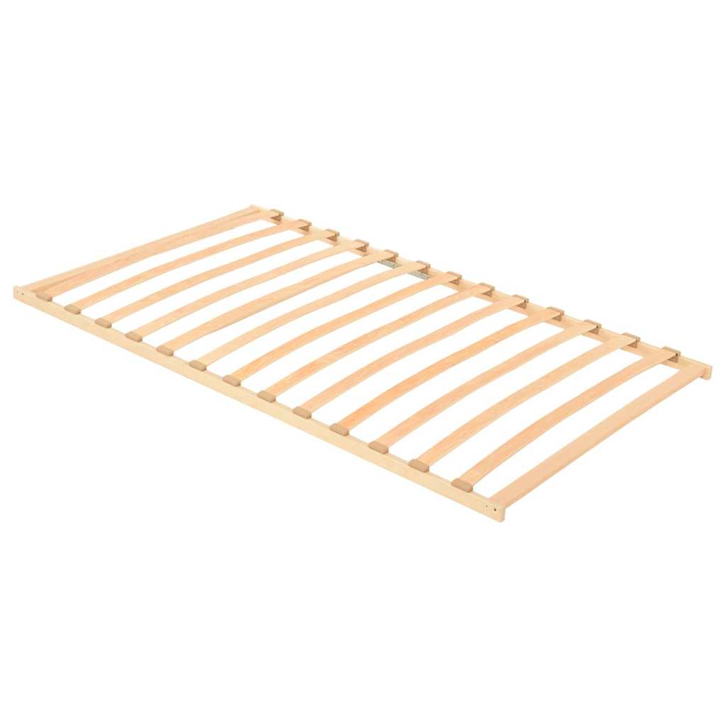 Bett-Lattenrost Braun 100 x 190 cm Massivholz Buche