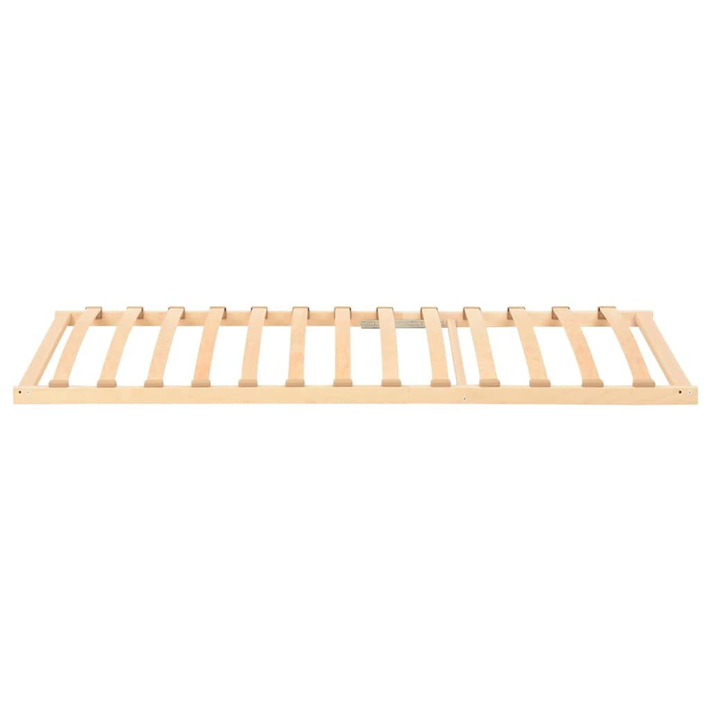Bett-Lattenrost Braun 100 x 190 cm Massivholz Buche