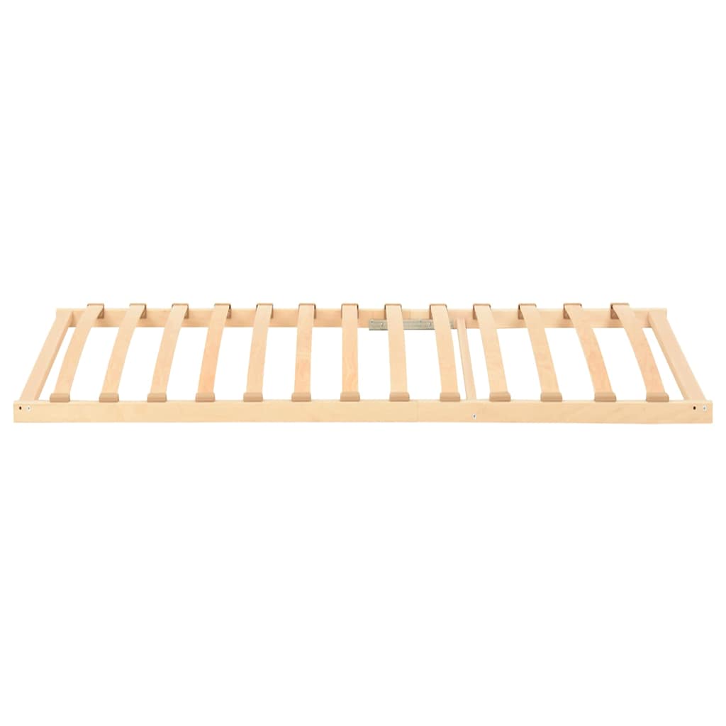 Bett-Lattenrost Braun 120 x 190 cm Massivholz Buche