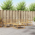 Outdoor-Sofagarnitur 5 pcs Weiß 79 x 79 x 37 cm