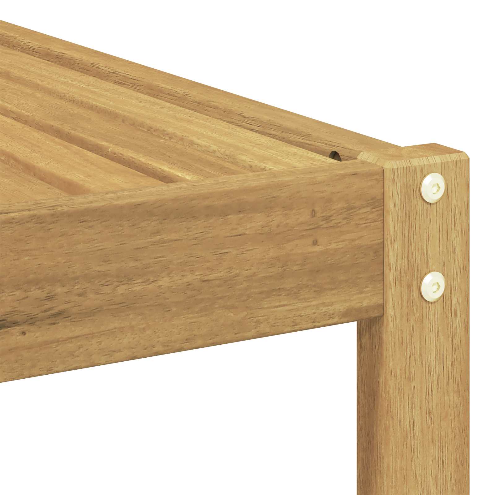 Outdoor-Sofagarnitur 5 pcs Weiß 333 x 162,5 x 73 cm