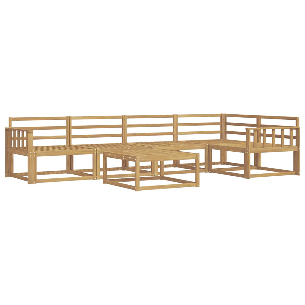 Outdoor-Sofagarnitur 6 pcs Weiß 79 x 79 x 37 cm