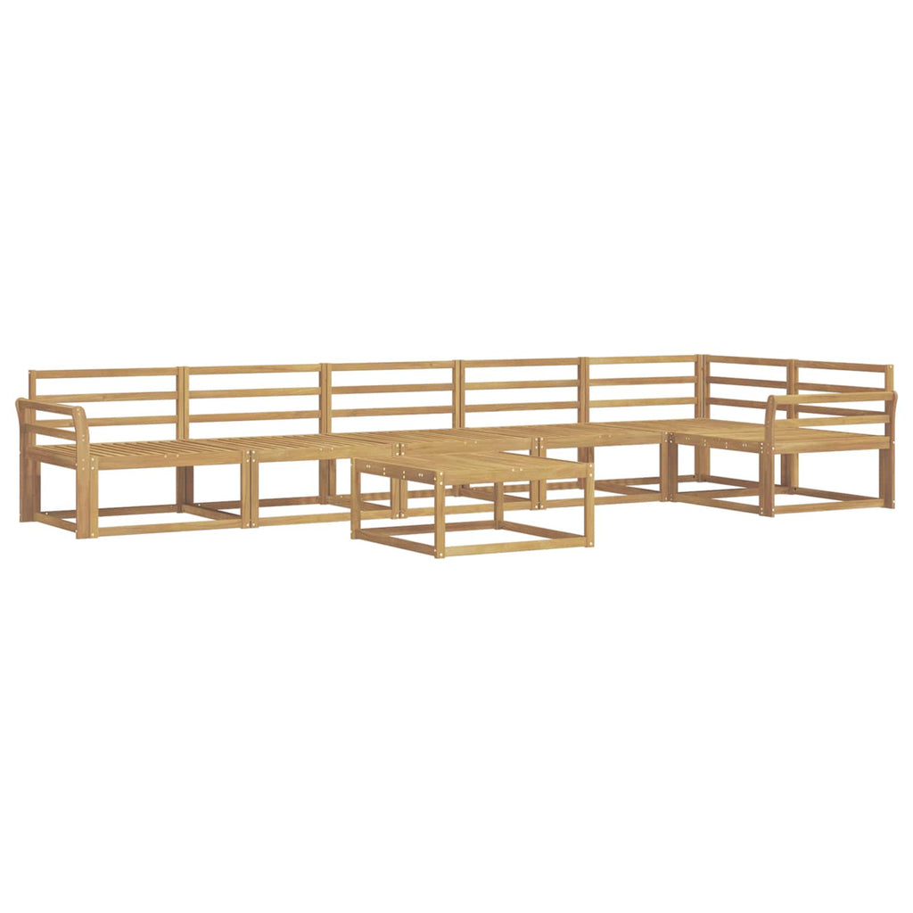 Outdoor-Sofagarnitur 7 pcs Weiß 79 x 79 x 37 cm