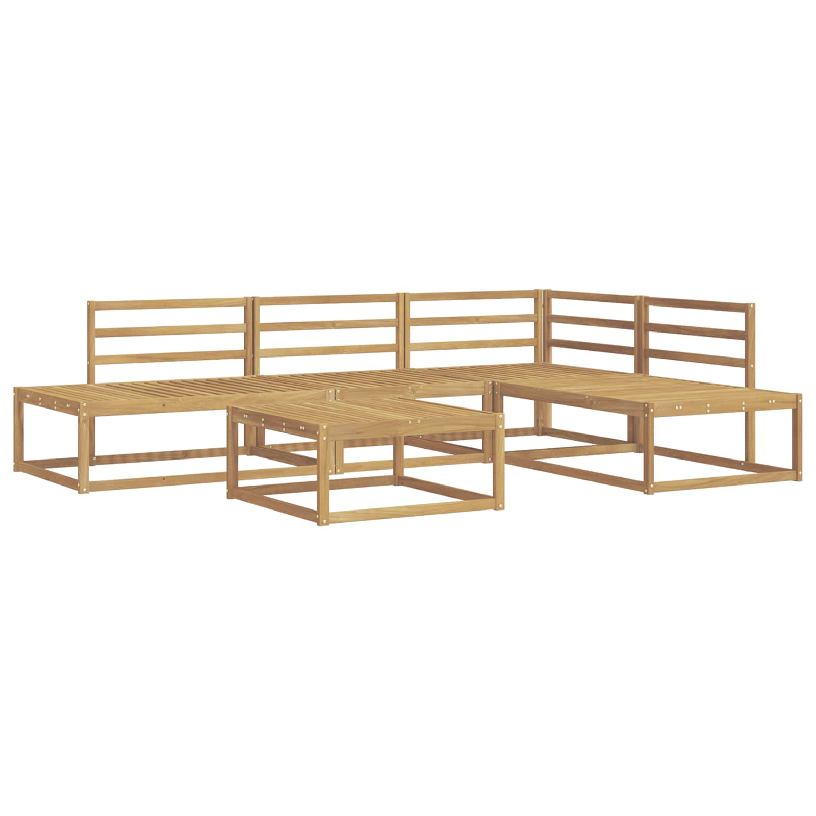 Outdoor-Sofagarnitur 5 Stück