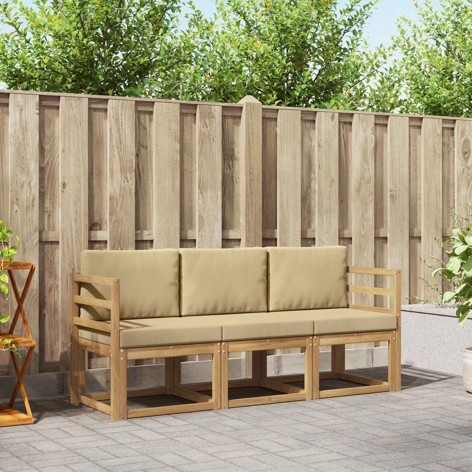 Outdoor-Sofagarnitur 3 pcs