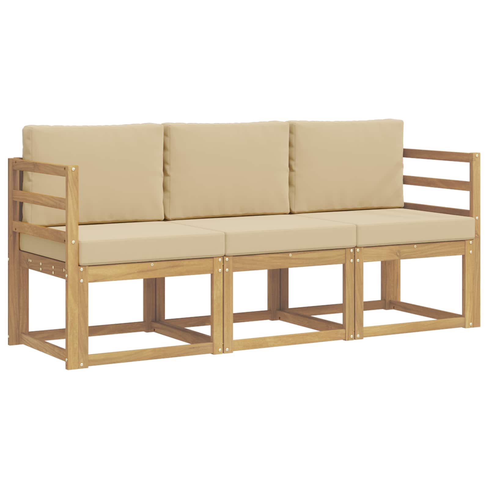 Outdoor-Sofagarnitur 3 pcs